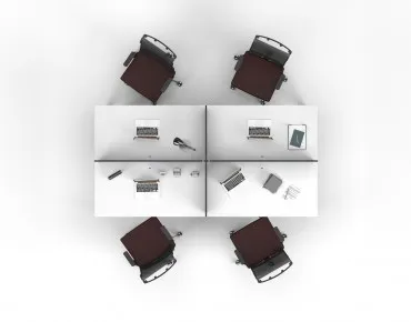 ALFA DÖRTLÜ ÇALIŞMA MASASI