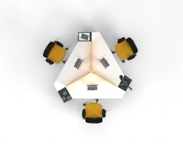 ELICA ÜÇLÜ ÇALIŞMA MASASI