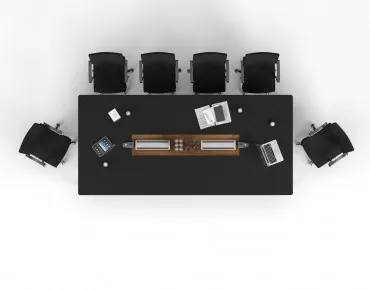 İNFERNO CAM TOPLANTI MASASI