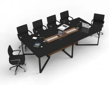 İNFERNO CAM TOPLANTI MASASI