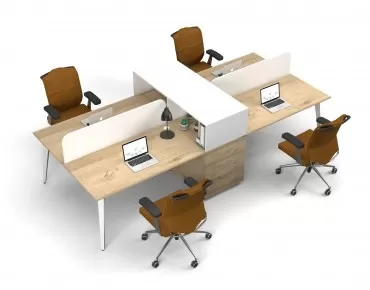 LUPİN DÖRTLÜ ÇALIŞMA MASASI