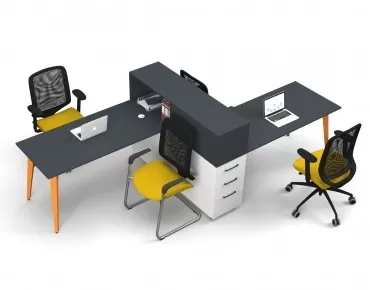 LUPİN YATAY İKİLİ ÇALIŞMA MASASI