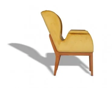 TEKLİ AHŞAP AYAKLI BERJER