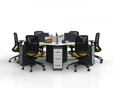 TONDO ALTILI ÇALIŞMA MASASI