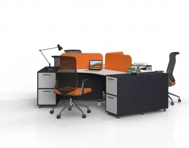 TRİO ÜÇLÜ ÇALIŞMA MASASI